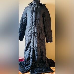 Black Quilted Coat